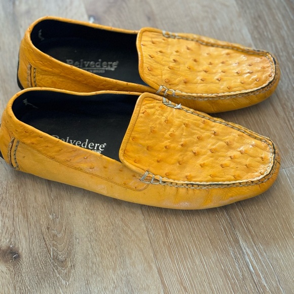 Belvedere Ostrich Loafers